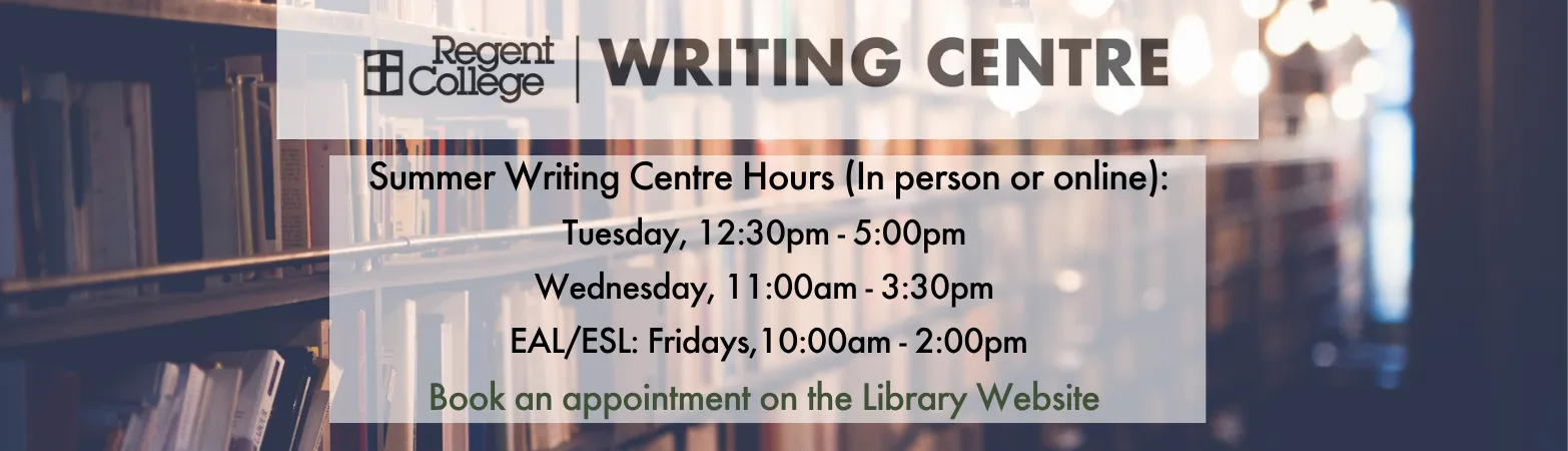 Writing Centre hours
